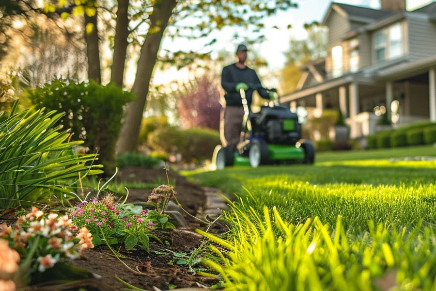 battery powered lawn mower