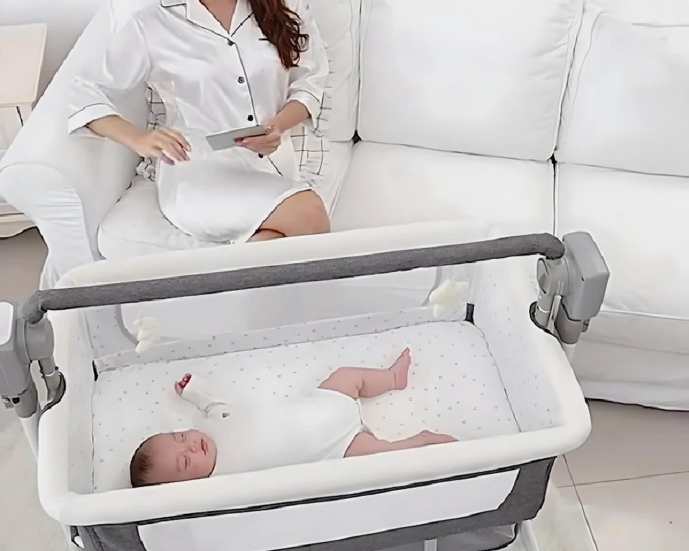 automatic rocking bassinet