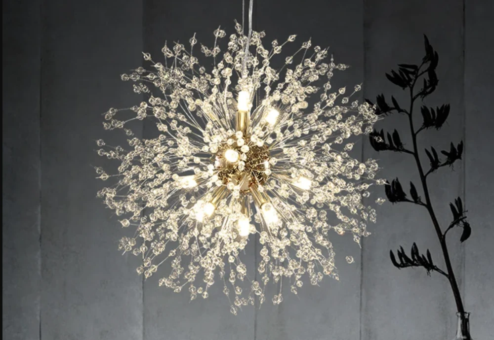 round crystal chandelier