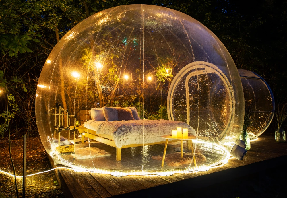 how to make your own bubble tent