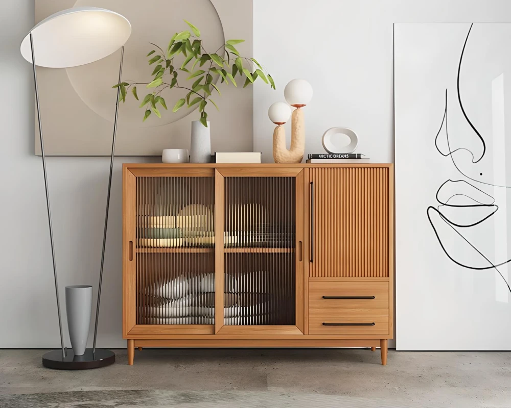 modern wood sideboard