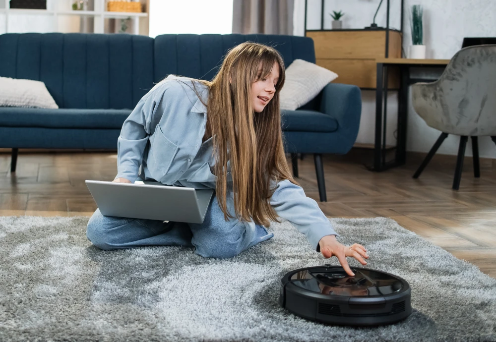 self cleaning vacuum and mop robot